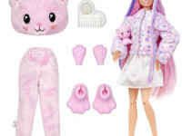 barbie hkr04 papusa „cutie reveal: teddy bear”