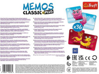 trefl 02273 Настольная игра "memos classic & plus"