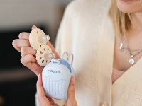 babyono-19631 Силиконовый контейнер для пустышки 1656/01 (голубой)