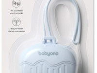 babyono-19631 Силиконовый контейнер для пустышки 1656/01 (голубой)