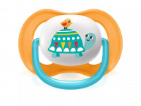 avent scf080/07 Пустышка силиконовая "animal" (6-18 м. ) 2 шт.