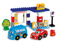 androni giocattoli 8565-0car constructor "auto service" (43 el)