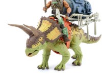 primal clash 37076lt  Фигурка динозавра с наездником "Трицератопс/Мамонт" в асс.