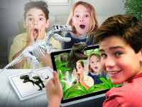 as kids 1026-50740 laboratorul de știință și jocuri "descopera dinozaurul triceratops" (ro)