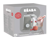 beaba 5064 robot de gătit cu abur şi blender "babycook solo" gri