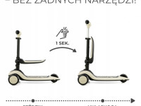 kinderkraft Самокат 2-в-1 "halley" stone white