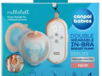 canpol 20/106 Двойной портативный молокоотсос "milkshell"