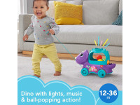 fisher-price hnr53 jucărie cu roti "triceratops vesel"