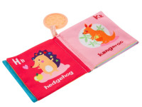 bocioland-1965 0953 Мягкая шуршащая книжка с пищалкой "Животные" bl095