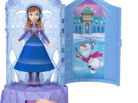 disney princess jcr90 set surpriză  cu mini păpușă "frozen: mysterious tower"