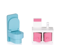 chipolino diwh02408631 casă pentru păpuși din lemn cu 9 accesorii