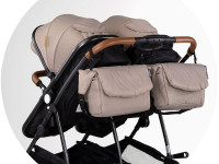 chipolino carucior pentru gemeni duo smart kbds02503tr tiramisu