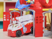 paw patrol 6073760 set de joacă „stația de pompieri a lui marshall. patrula cățelușilor”