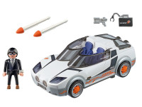 playmobil  9252 construcor "super agent r cu o mașină de curse"