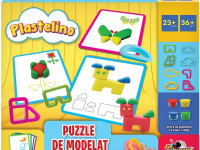 plastelino int3527 set de plastilină "puzzle pentru modelare"