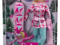 barbie hcn32 papusa barbie "snowboarder"