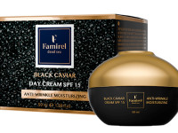 famirel cremă de zi hidratantă antirid "black caviar" spf 15 (50 ml) 086363
