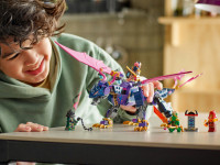 lego ninjago 71842 constructor "rontu, lordul dragon" (381 el.)