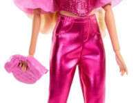 barbie jfp40 păpușa deluxe style "pink fuchsia"