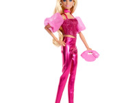 barbie jfp40 păpușa deluxe style "pink fuchsia"