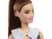 barbie hbv19 papusa "fashionista" cu aparat auditiv