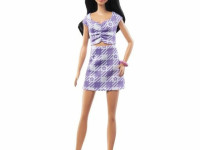 barbie hpf75 Кукла «Модница» в платье с вырезом 