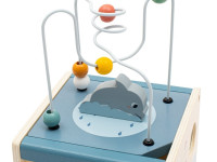 baby mix 57342 kуб интерактивный "wood montessori"