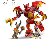 lego ninjago 71851 constructor "robotul dragon lui kai" (85 el.)