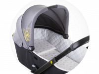 chipolino vvmat 02104grst Матрас и подушка с эффектом памяти для детской коляски (серый)