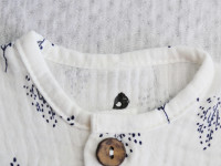 minikin 22361474 Песочник "bon voyage"(р.74) белый\веточка