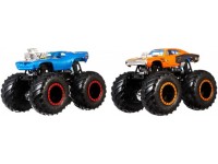 hot wheels fyj64 set de 2 mașini serie "monster trucks" in sort.