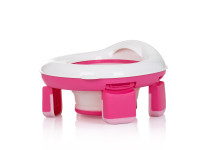 chipolino Горшок дорожный "viaggio" gtpvi0243pi розовый