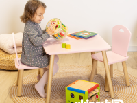 chipolino diwh02420323 Столик и 2 стульчика из МДФ (розовый)