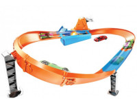 hot wheels gjm75 track "campionul cercului" seria "competiția pentru cupa campionului" 