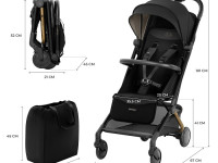 kinderkraft carucior pilot gri
