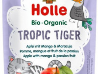 holle bio organic Пюре "tropic tiger" Яблоко-манго-маракуйя (8 м +) 100 гр.