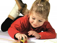 ses creative 00242 set pentru desen my first "minge colorată"