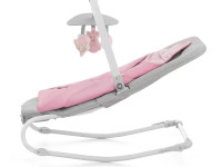 kinderkraft Шезлонг-качалка felio 2 (до 9 кг.) розовый