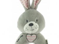 baby mix stk-19643 pr zornăitoare de plus "iepuras" roz