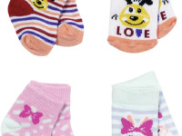 zapf creation 831755 set de ciorapi baby born (2 perechi) în sort.