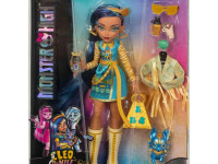 monster high hhk54 păpușa "cleo de nile" cu animal de companie