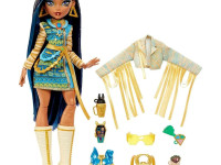 monster high hhk54 păpușa "cleo de nile" cu animal de companie