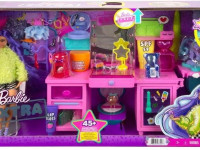 barbie gyj70 set de joc "masă de machiaj" seria "extra"