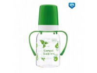 canpol 11/821 biberon din tritan cu mâner 120 мл.(3+)