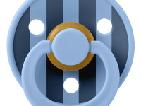 bibs Пустышка круглая латексная "studio" (0-6 м.) sky blue
