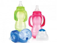 nuby id1098 Бутылочка bpa free non-drip (4 м+) 320 мл.