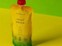 nutrino lab Пюре "fruit snack" Яблоко-манго-папайя-банан (200 гр.)