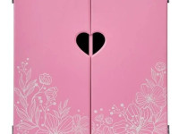 72419 dulap pentru păpuși "diamond princes" (roz)