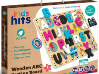kids hits kh20/025 puzzle din lemn "abc"