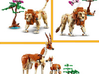 lego creator 31150 constructor 3 in 1 "safari cu animale sălbatice" (780el.)